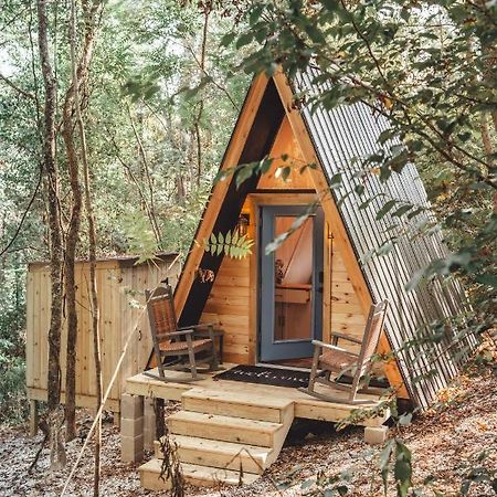 Blue Brambler Glamping A-Frame Apartamento Rockbridge Exterior foto
