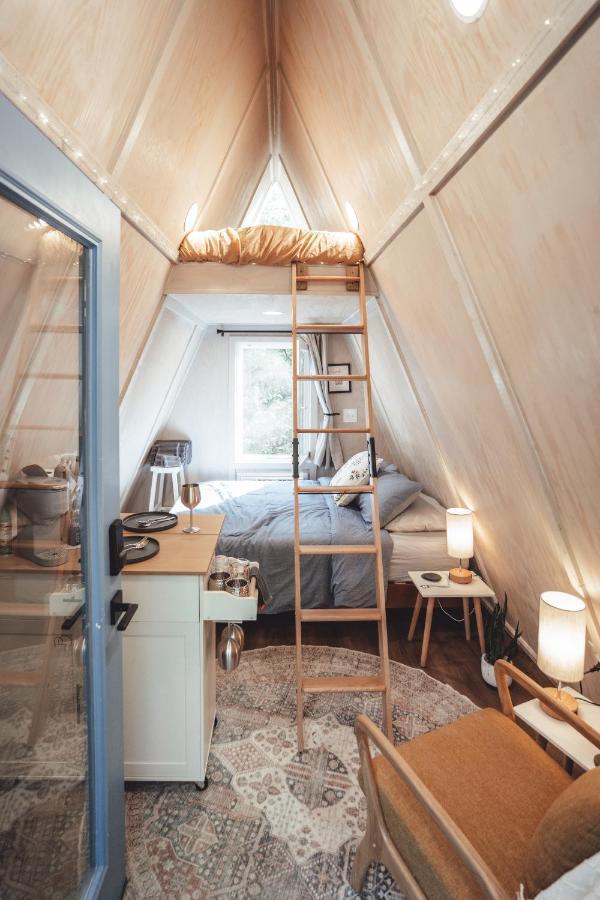 Blue Brambler Glamping A-Frame Apartamento Rockbridge Exterior foto