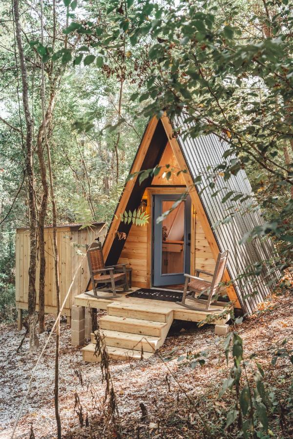 Blue Brambler Glamping A-Frame Apartamento Rockbridge Exterior foto
