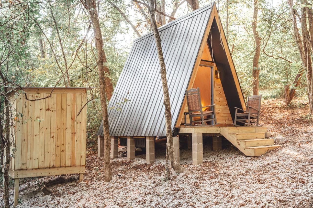 Blue Brambler Glamping A-Frame Apartamento Rockbridge Exterior foto