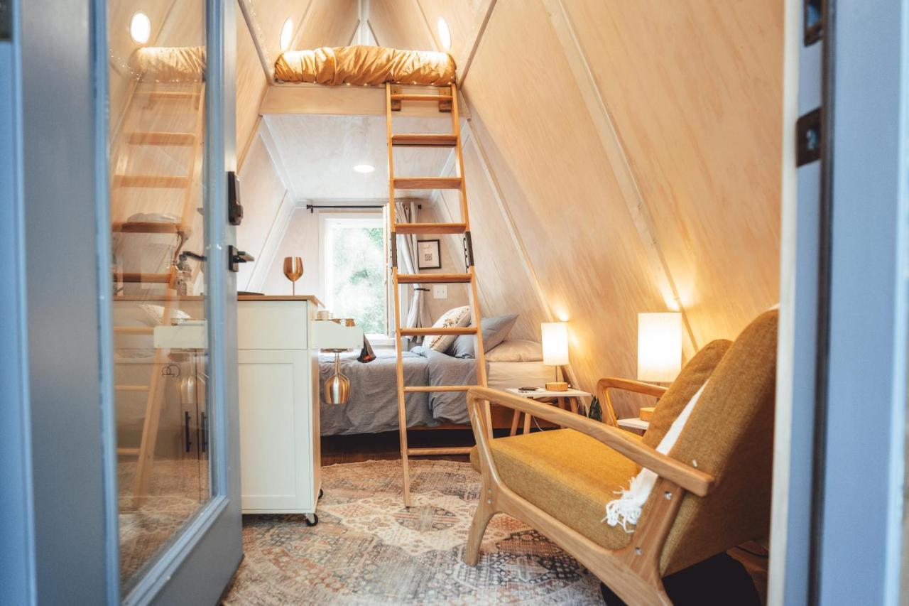 Blue Brambler Glamping A-Frame Apartamento Rockbridge Exterior foto