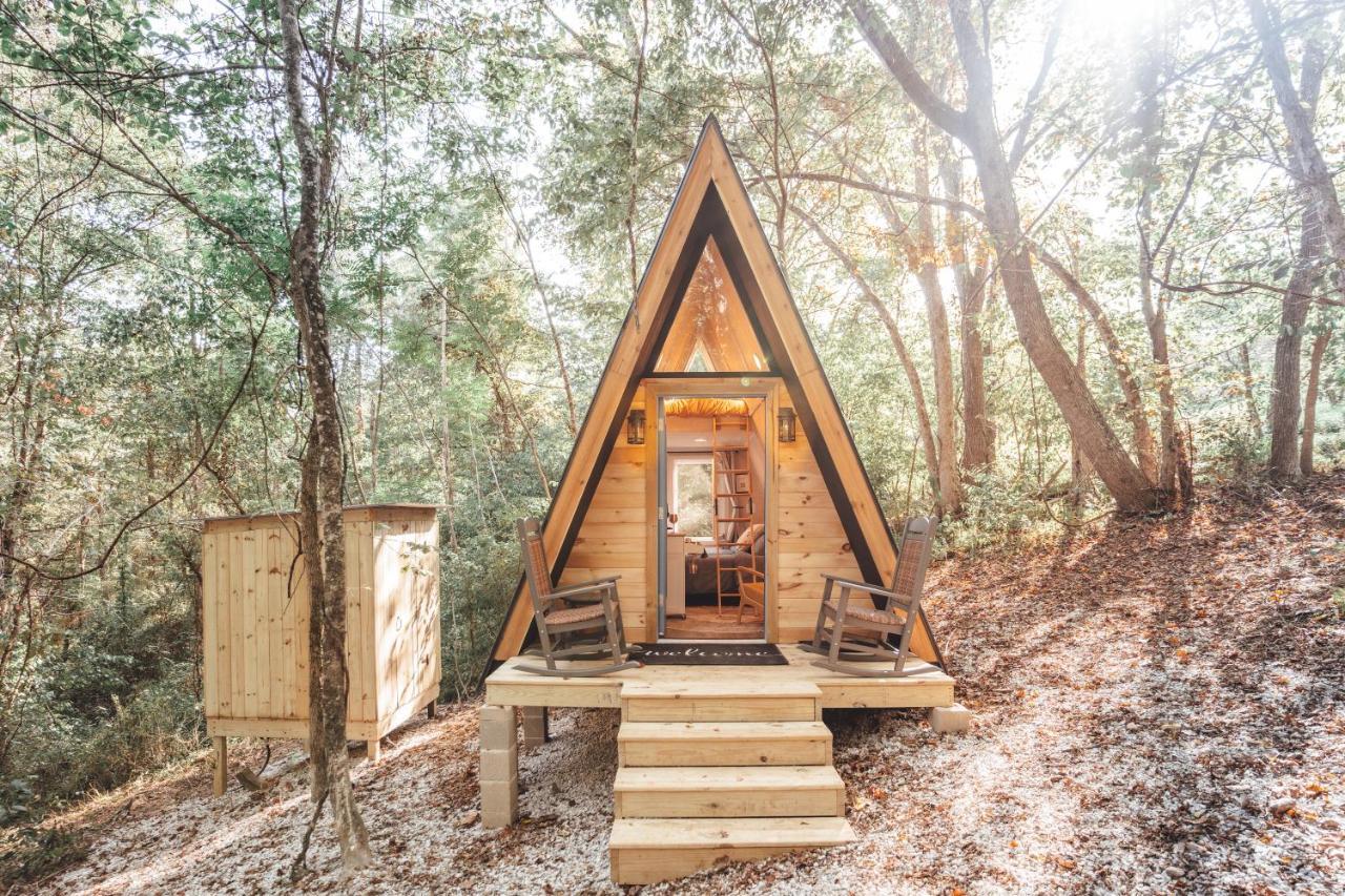 Blue Brambler Glamping A-Frame Apartamento Rockbridge Exterior foto