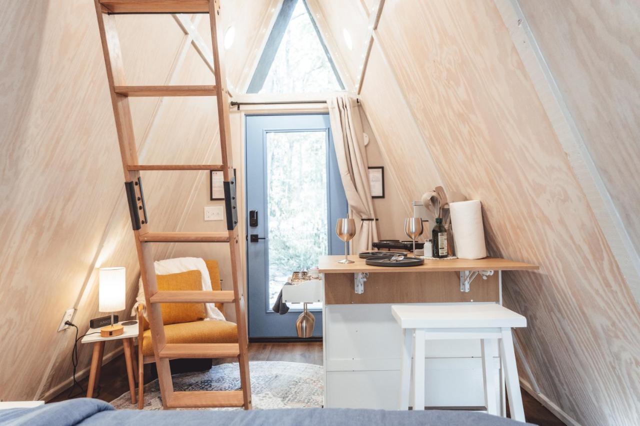 Blue Brambler Glamping A-Frame Apartamento Rockbridge Exterior foto