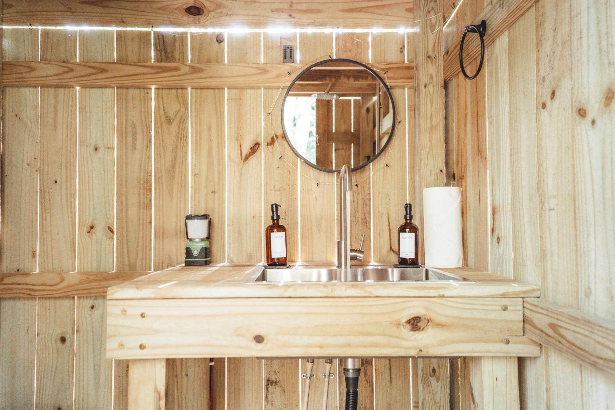 Blue Brambler Glamping A-Frame Apartamento Rockbridge Exterior foto