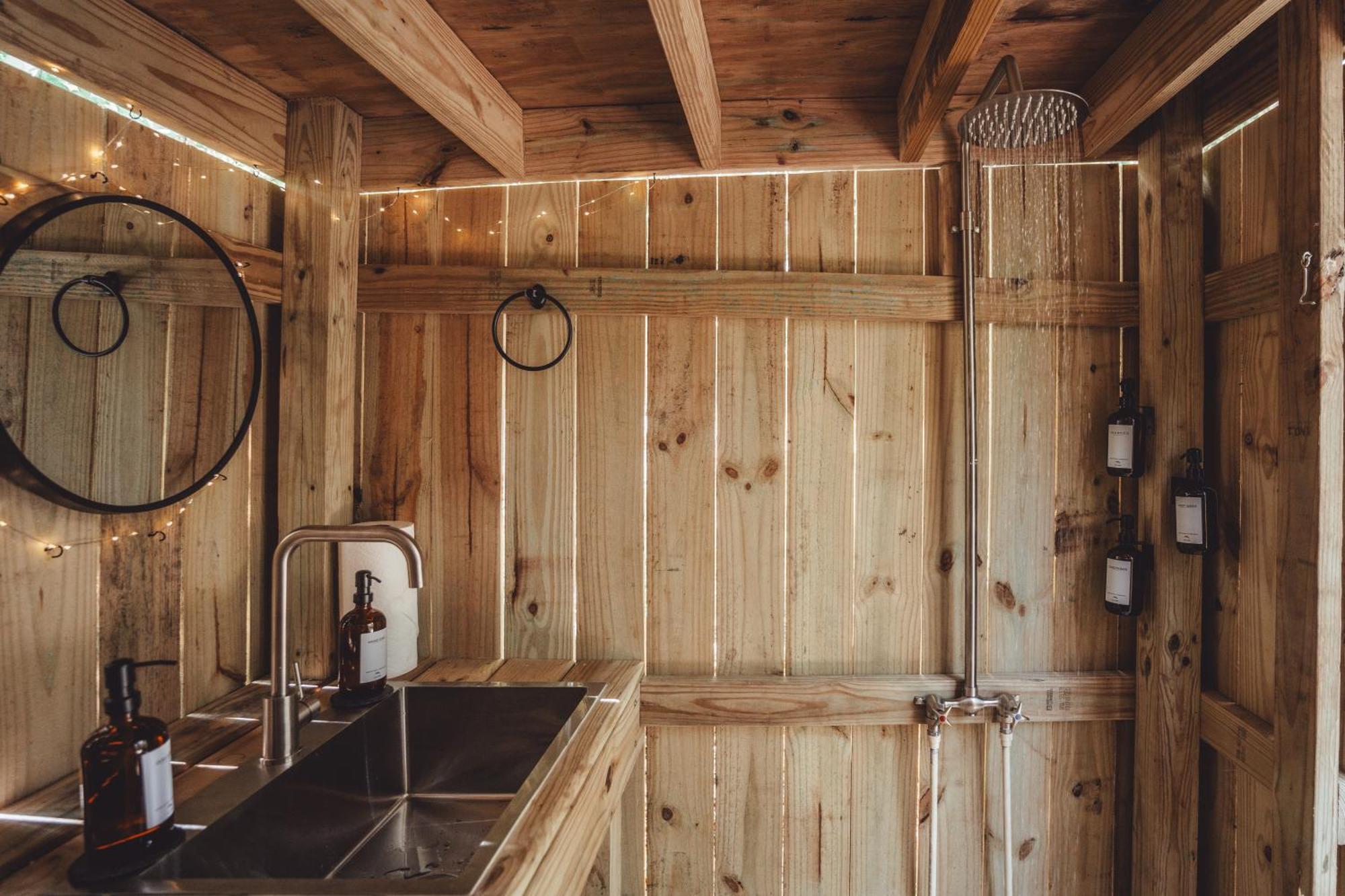 Blue Brambler Glamping A-Frame Apartamento Rockbridge Exterior foto