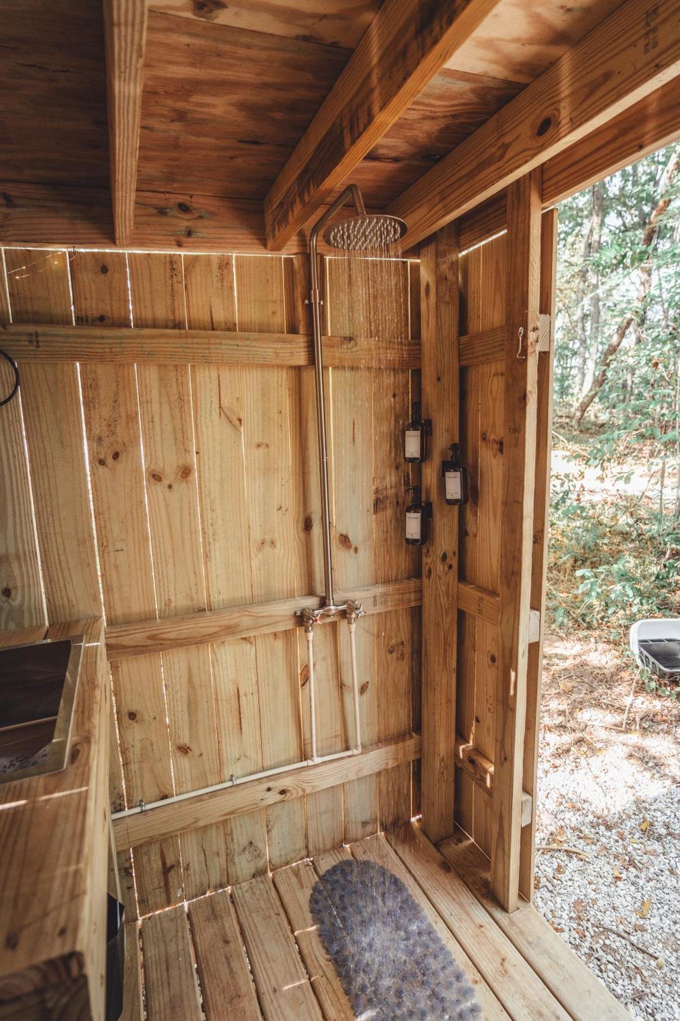 Blue Brambler Glamping A-Frame Apartamento Rockbridge Exterior foto