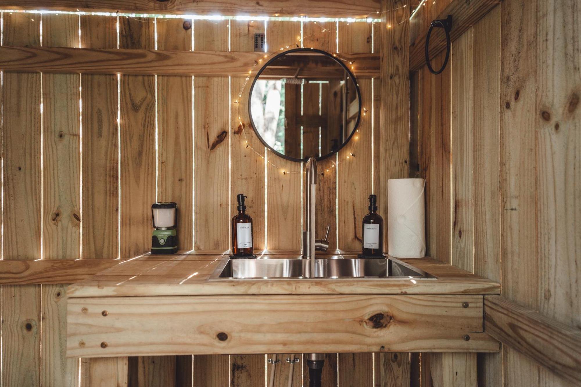 Blue Brambler Glamping A-Frame Apartamento Rockbridge Exterior foto