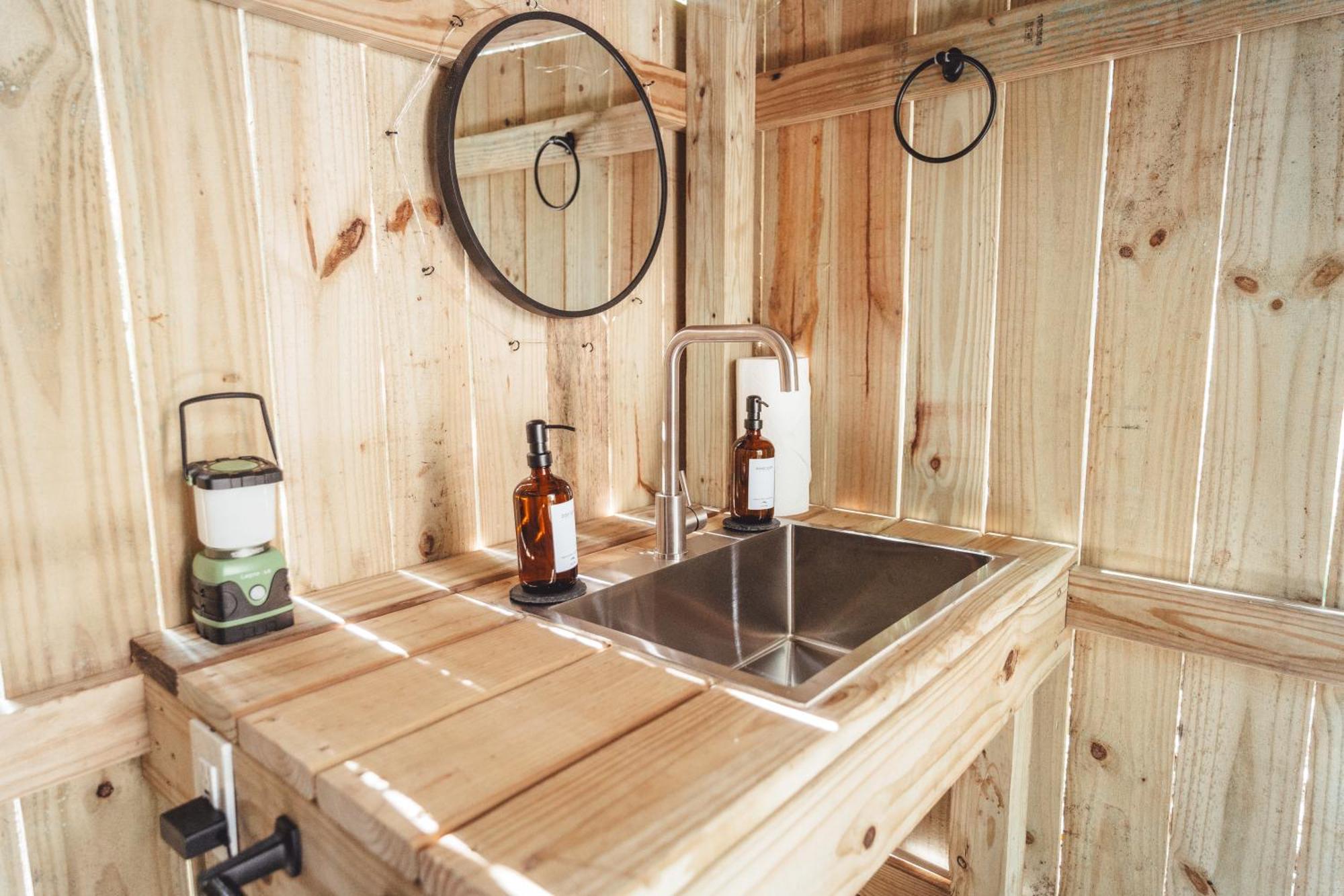 Blue Brambler Glamping A-Frame Apartamento Rockbridge Exterior foto